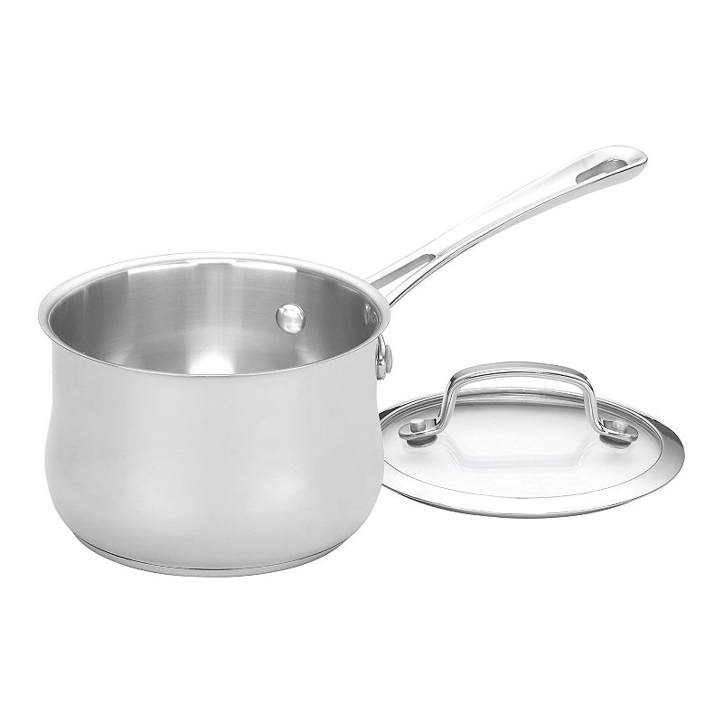 Cuisinart Stainless Steel 1-Quart Saucepan