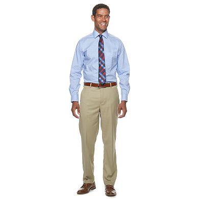 Men's Croft & Barrow® Straight-Fit Stretch No-Iron Dress Pants