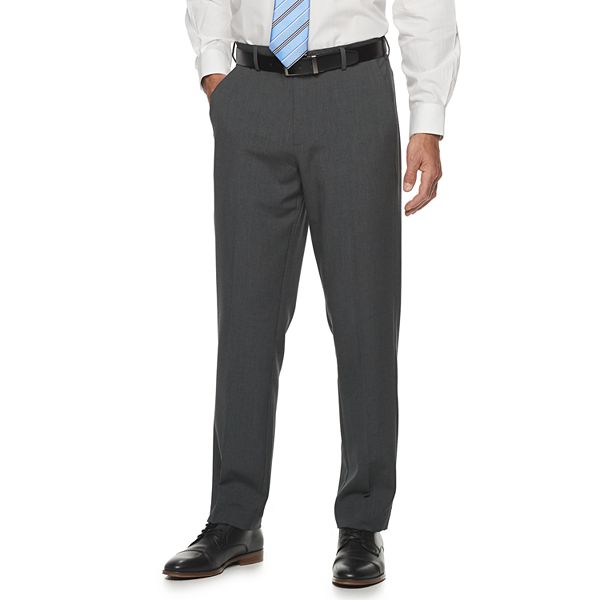 Men's Croft & Barrow® Straight-Fit Stretch No-Iron Dress Pants