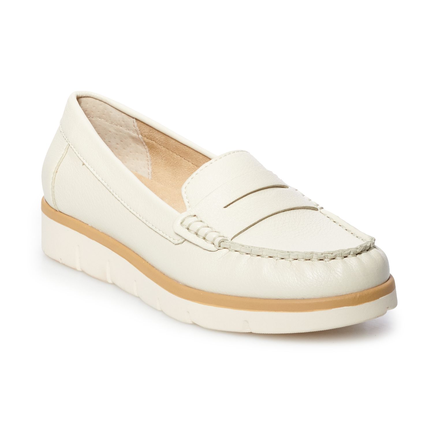 white red bottom loafers