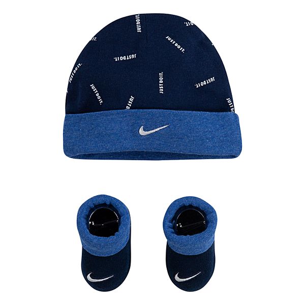 Baby Boy Nike Beanie And Booties 2 Piece Set - nike hat roblox