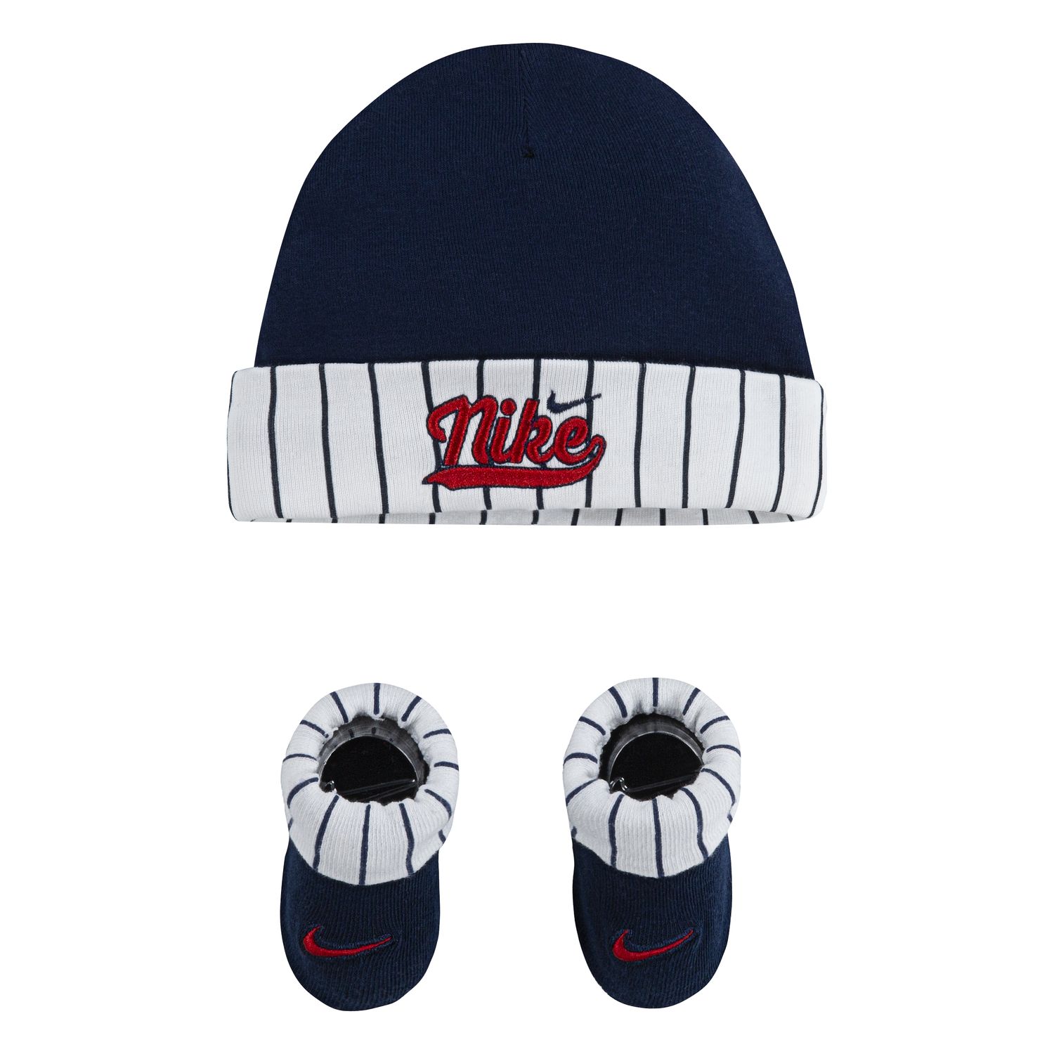 nike baby hat and booties