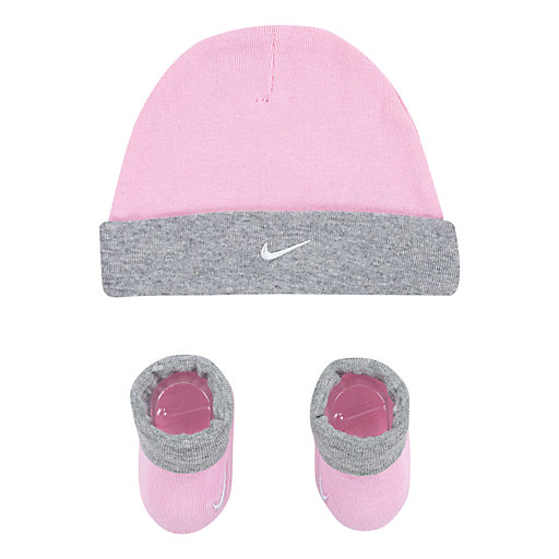 Baby Girl Nike Beanie And Booties 2 Piece Set