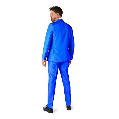 Men's Suitmeister Slim-Fit Solid Suit & Tie Set