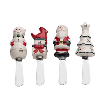 Pfaltzgraff 4 pc Holiday Spreader Set