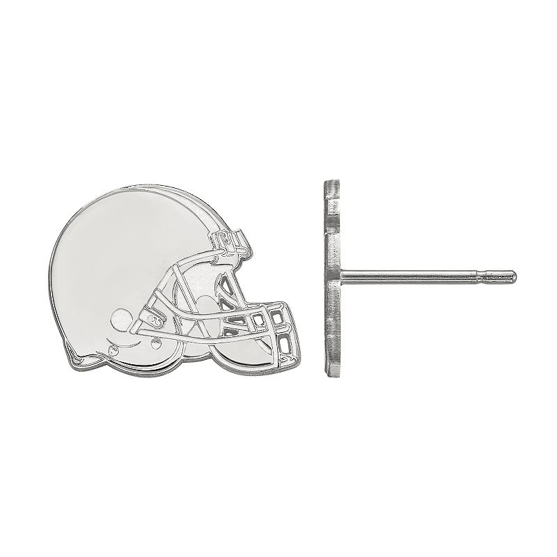 Womens Cleveland Browns Sterling Silver Post Earrings