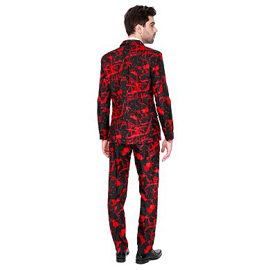 Men's Suitmeister Slim-Fit Halloween Suit & Tie Set