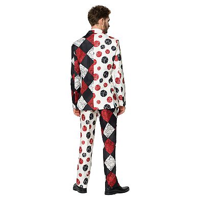 Men's Suitmeister Halloween Red Clown Suit