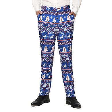 Men's Suitmeister Christmas Blue Nordic Suit