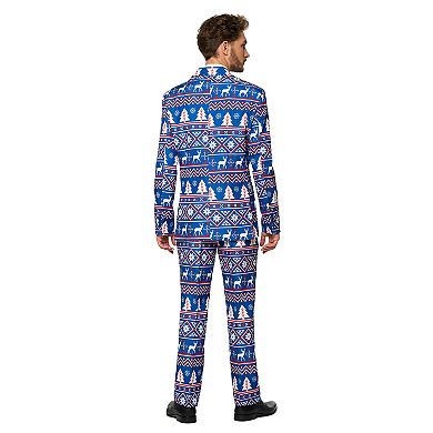 Men's Suitmeister Christmas Blue Nordic Suit