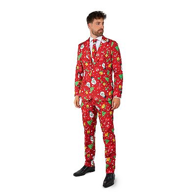 Kohls red suit hot sale