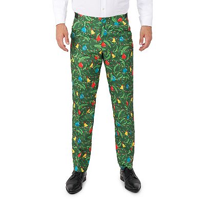 christmas green dress pants LOVE green face print red shirt pants Christmas outfits 3-6M main image 1