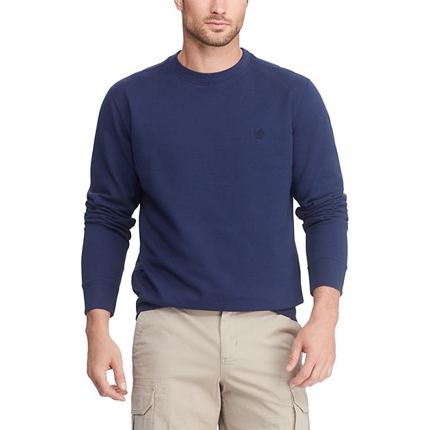 Chaps Mens Cotton Crewneck Sweater : : Clothing, Shoes &  Accessories