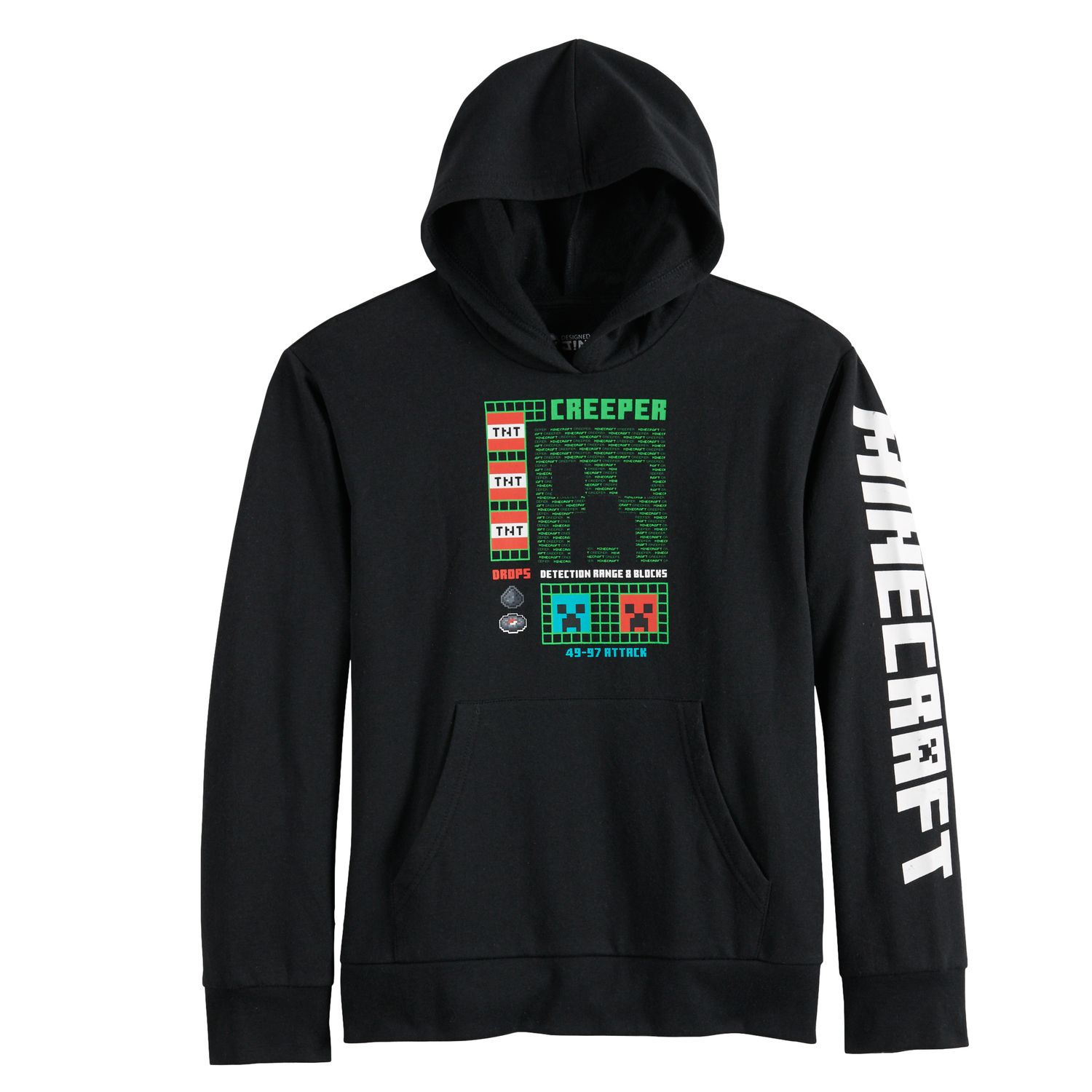 boys minecraft sweatshirt