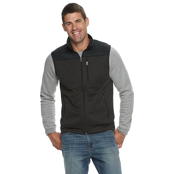 Mens fleece vest kohls outlet