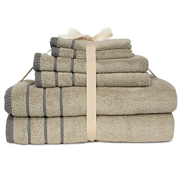 SONOMA Goods for Life™ Charcoal 6-piece Bath Towel Set