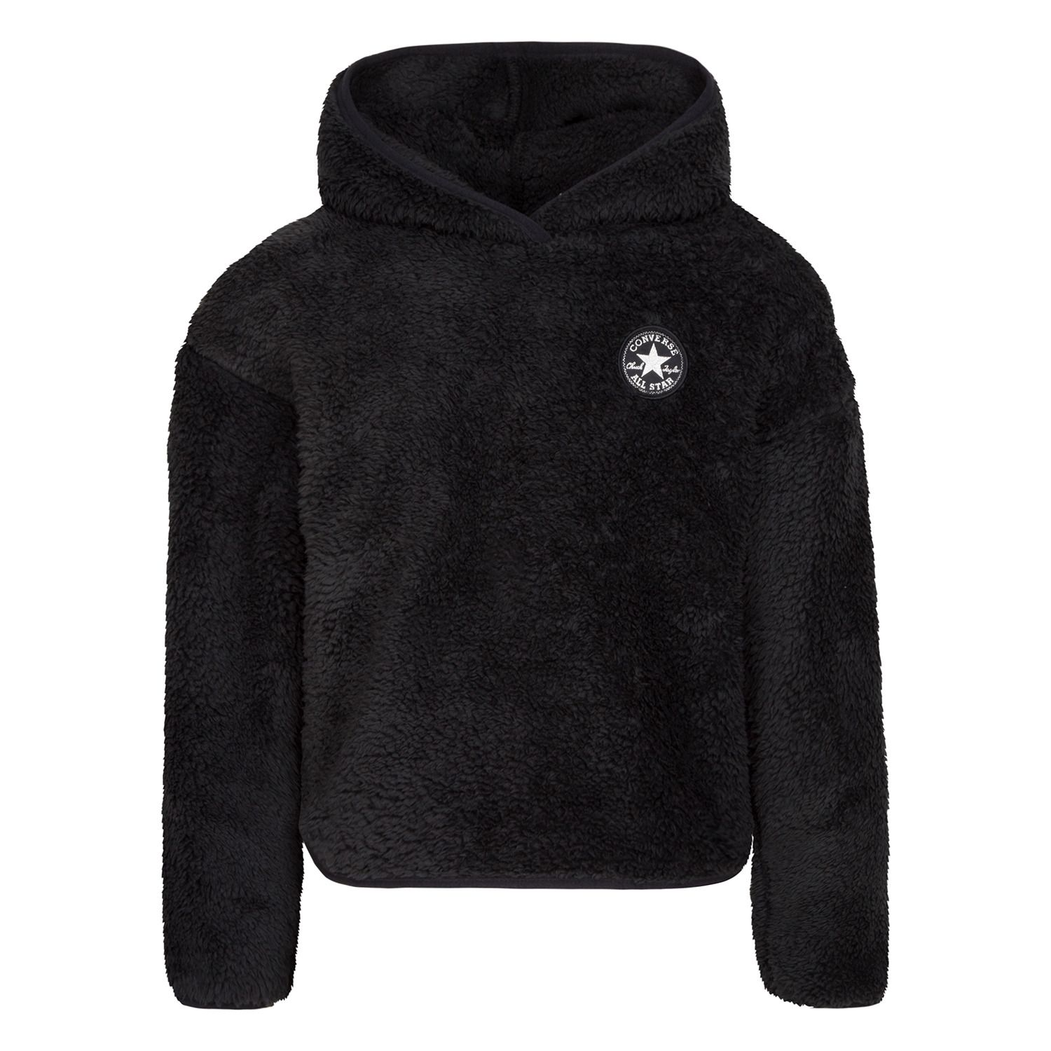 black converse hoodie womens