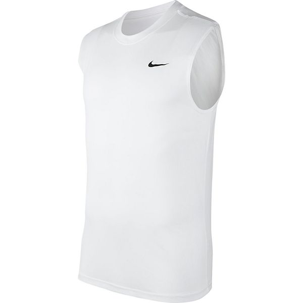 Nike Women's Dri-Fit Tee Sleeveless Logo Cross-Back Tank Top White XS, $40  NWT