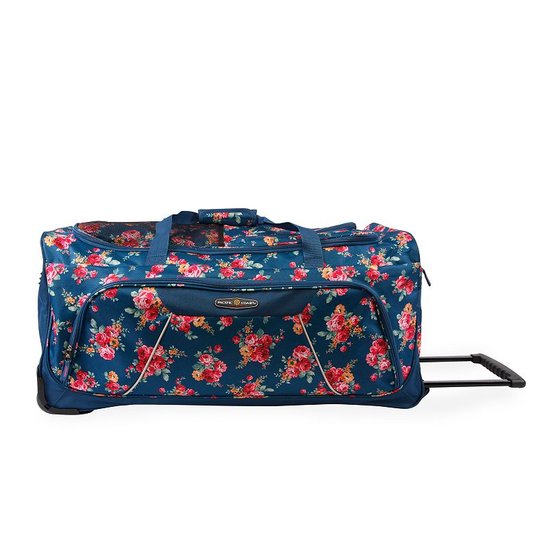 Pacific Coast 32-Inch Large Wheeled Duffel Bag, Blue
