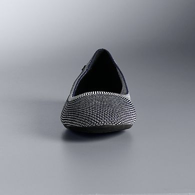 Simply Vera Vera Wang Berner Women's Flex Round-Toe Ballet Flats