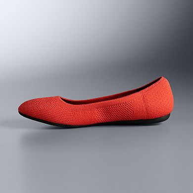 Simply Vera Vera Wang Berner Women's Flex Round-Toe Ballet Flats