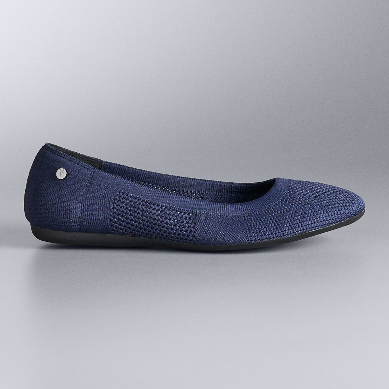 womens navy blue shoes flats