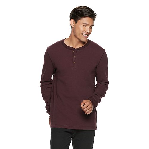 Men's SONOMA Goods for Life® Supersoft Thermal Henley