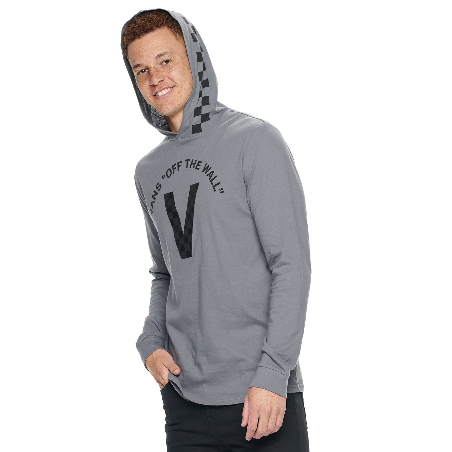 vans hooded tee