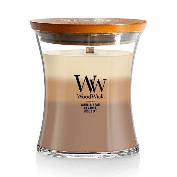 Woodwick Cafe Sweets Trilogy Medium Hourglass Candle