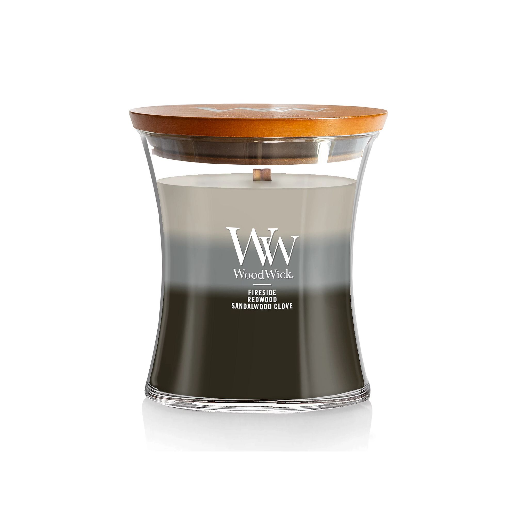 WoodWick Warm Woods Trilogy Medium Hourglass Candle, Multi
