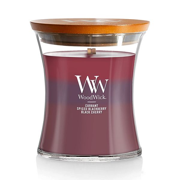 WoodWick® SunRipened Berries Trilogy Medium Hourglass Candle