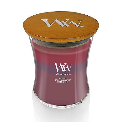 WoodWick® Sun-Ripened Berries Trilogy Medium Hourglass Candle
