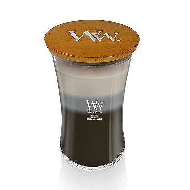 WoodWick Warm Woods Trilogy Large Hourglass Candle