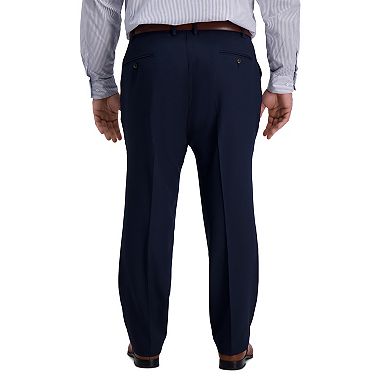 Big & Tall Haggar Active Series Classic-Fit Flat-Front Dress Pants