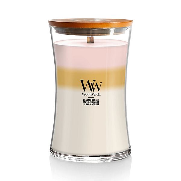 Woodwick Island Getaway Trilogy Large Hourglass Candle