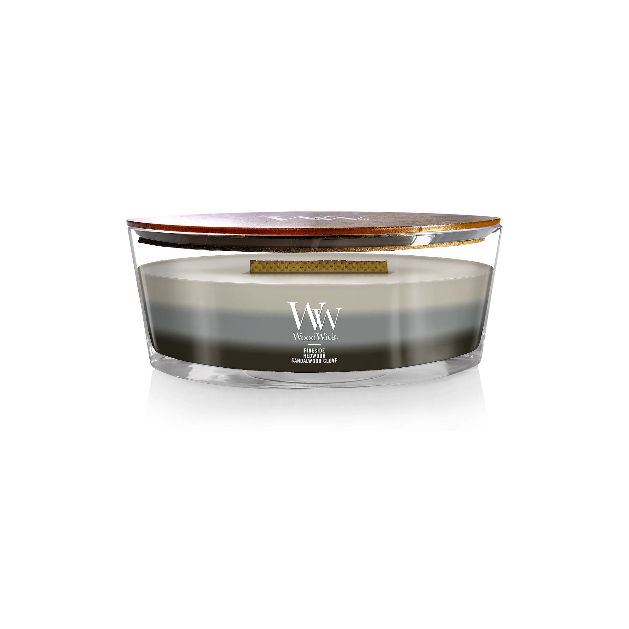 WoodWick® Warm Woods Trilogy Ellipse Candle, Multi