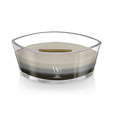 WoodWick® Warm Woods Trilogy Ellipse Candle