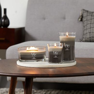 WoodWick® Warm Woods Trilogy Ellipse Candle