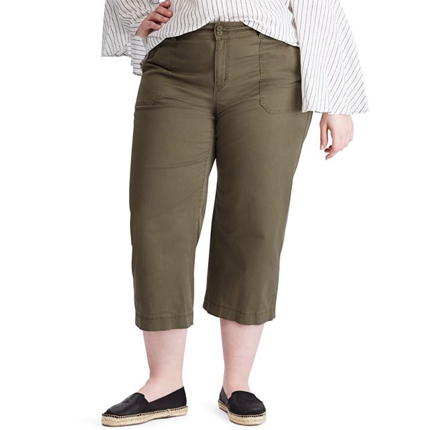 Chaps plus size on sale capris