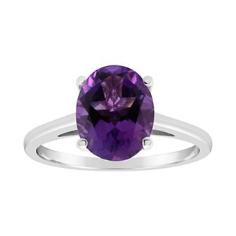 Alyson Layne Sterling Silver Amethyst Ring