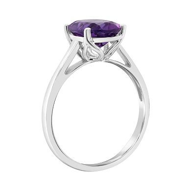 Alyson Layne Sterling Silver Amethyst Ring