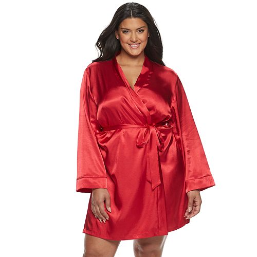 apt 9 satin wrap robe