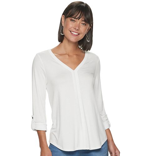 Women's Apt. 9® Convertible Sleeve Popover