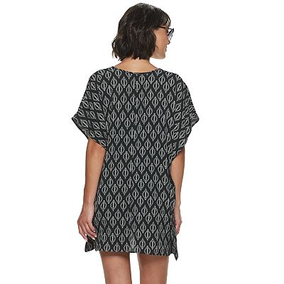 Women s Apt. 9 Print Swim Cover Up Caftan