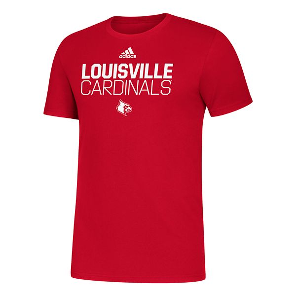 adidas Louisville Cardinals Men's On Court Amplifier T-Shirt - Macy's