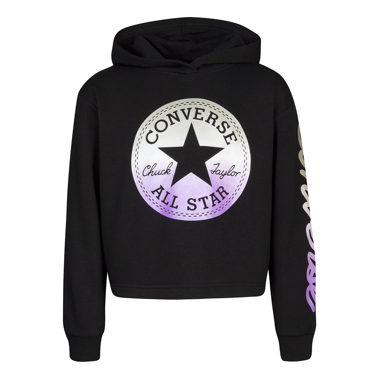 converse cropped hoodie