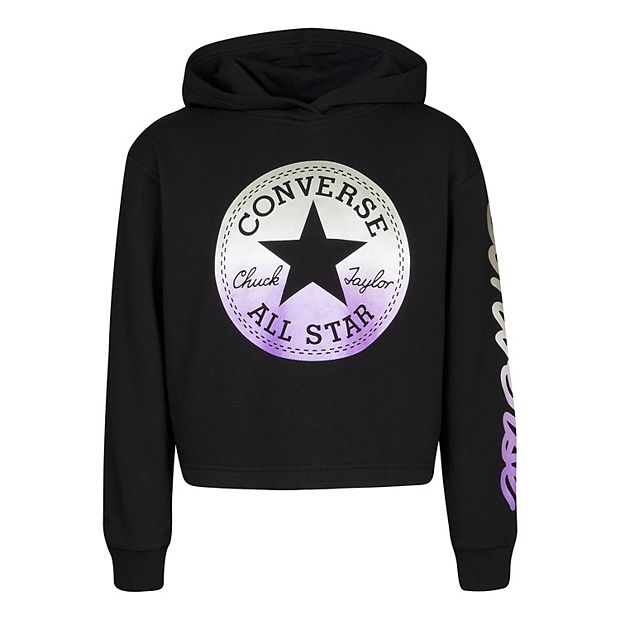 Converse best sale cropped hoodie