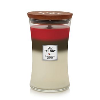 WoodWick® Winter Garland Trilogy Large Hourglass Candle