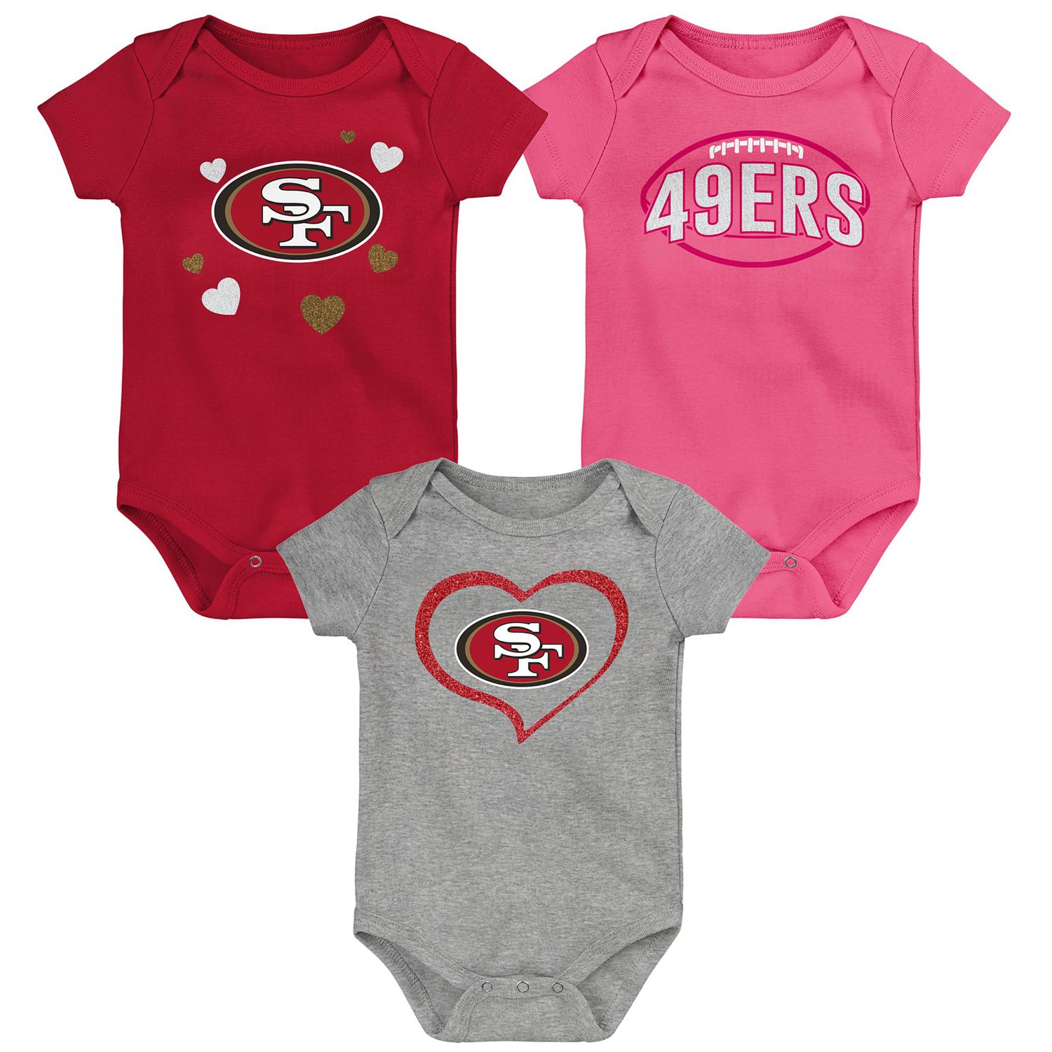 49ers baby girl clothes