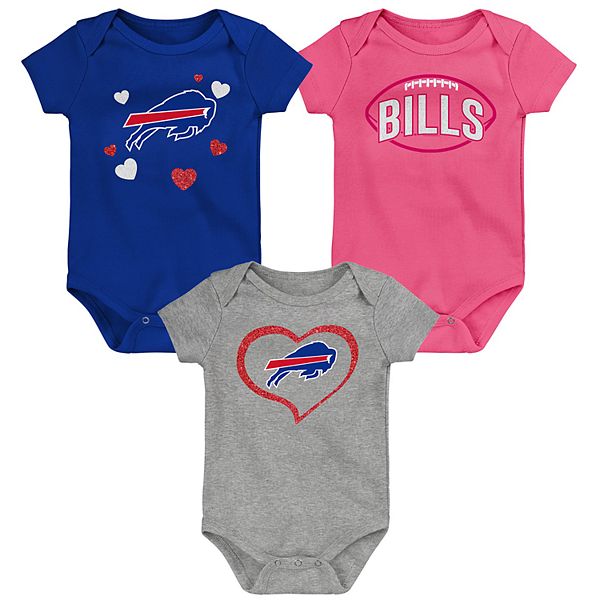 New England Patriots 3-Pack Bodysuit NFL Team Apparel Infant Size 12M NEW